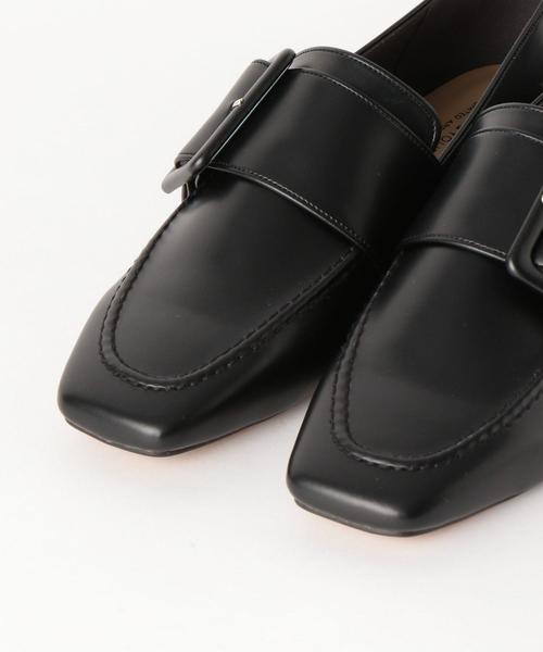 BEAUTY&YOUTH UNITED ARROWS（ビューティーアンドユースユナイテッドアローズ）の「BY ビッグバックルベルトローファー（ローファー・レディース・ブラック/オフホワイト・36/35h/37/36h/37h/38）」の8枚目の写真