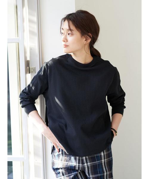 AMERICAN HOLIC(アメリカンホリック)の「針抜きジャガードカットプルオーバー *(Tシャツ/カットソー・レディース・ブラック/オフホワイト/杢グレー・MEDIUM/LARGE)」の19枚目の写真