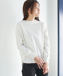 AMERICAN HOLIC | 【2020SS】針抜きジャガードカットプルオーバー ＊(Tシャツ/カットソー)