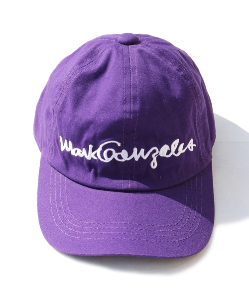 Mark Gonzales（マーク・ゴンザレス）の「MARK GONZALES/マークゴンザレス 刺繍ベースボールキャップ（キャップ・キッズ・ブラック/パープル・FREE）」の2枚目の写真