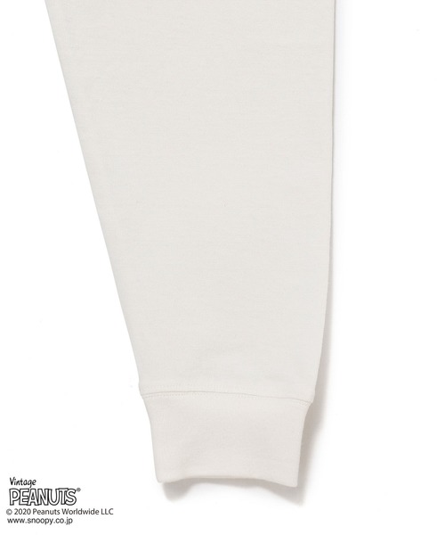 JUNRED（ジュンレッド）の「PEANUTSチャーリー・ブラウン別注ロンT（Tシャツ/カットソー・メンズ・ホワイト/ブラック/ベージュ・M/L）」の22枚目の写真