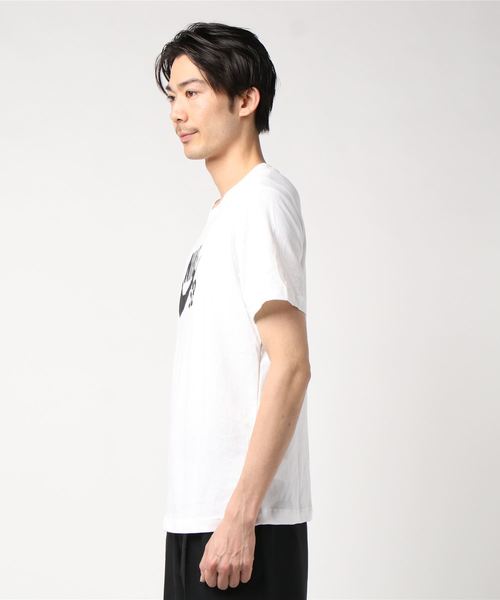 NIKE SB(ナイキエスビー)の「NIKE SB/ナイキエスビー D-F DFCT ロゴTシャツ AR4210-100 クルーネックTシャツ(Tシャツ/カットソー・メンズ・ホワイト×ブラック・XL/L/2XL/M)」の2枚目の写真