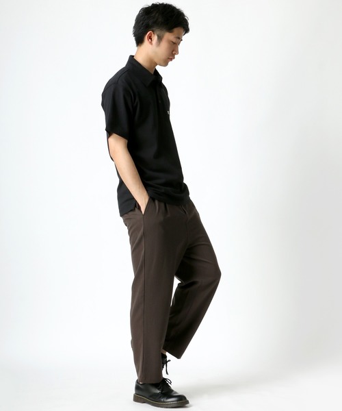 Champion(チャンピオン)の「Champion/チャンピオン ヘビーウェイト ワンポイント ロゴ ポロシャツ(ポロシャツ・メンズ・ホワイト/ブラック/ネイビー/グレー/ピンク/チャコール/イエロー/ロイヤルブルー・M/L/XL)」の10枚目の写真