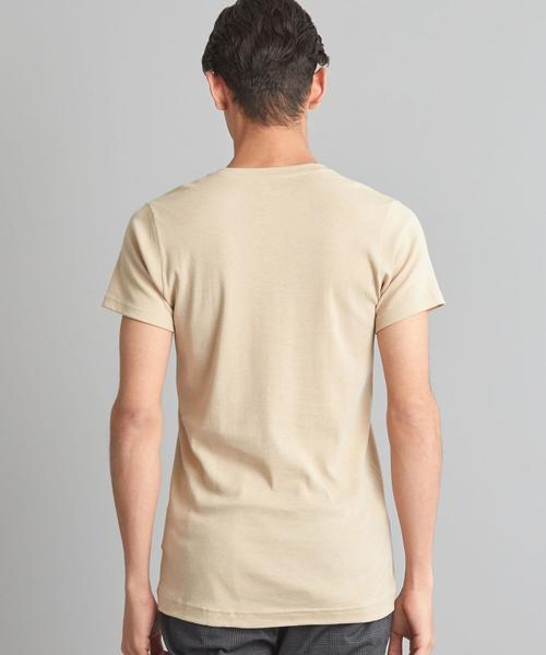 HANES（ヘインズ）の「【WORK TRIP OUTFITS】[ ヘインズ ] Hanes ★WTO Vネック Tシャツ（Tシャツ/カットソー・メンズ・ベージュ/ホワイト・X-LARGE/MEDIUM/LARGE）」の5枚目の写真