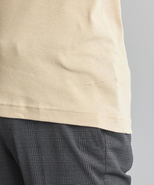 HANES（ヘインズ）の「【WORK TRIP OUTFITS】[ ヘインズ ] Hanes ★WTO Vネック Tシャツ（Tシャツ/カットソー・メンズ・ベージュ/ホワイト・X-LARGE/MEDIUM/LARGE）」の8枚目の写真