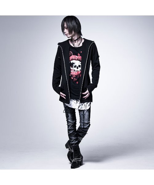 CIVARIZE バックスカルプリント パーカー CIVARIZE（シヴァーライズ）の「『CIVARIZE』Murderバックローズ