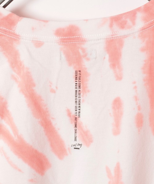 BAYFLOW(ベイフロー)の「タイダイプリント S/S TEE(Tシャツ/カットソー・メンズ・ピンク/ブルー/チャコール・LARGE/MEDIUM)」の5枚目の写真