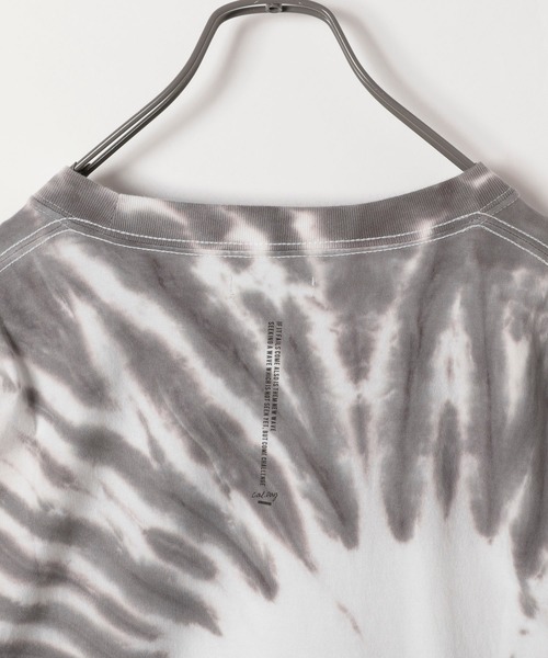 BAYFLOW(ベイフロー)の「タイダイプリント S/S TEE(Tシャツ/カットソー・メンズ・ピンク/ブルー/チャコール・LARGE/MEDIUM)」の10枚目の写真