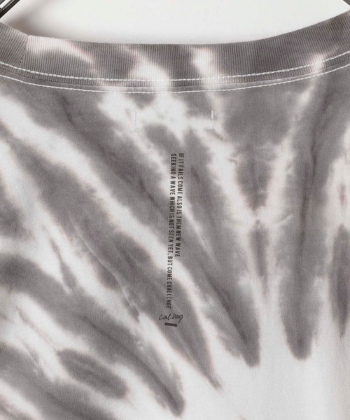 BAYFLOW(ベイフロー)の「タイダイプリント S/S TEE(Tシャツ/カットソー・メンズ・ピンク/ブルー/チャコール・LARGE/MEDIUM)」の9枚目の写真