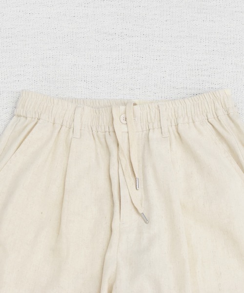 PairPair（ペアペア）の「リネンワイドパンツ(セットアップ)（その他パンツ・メンズ・グレイッシュベージュ/アイボリー/ブルーグレー・FREE）」の4枚目の写真