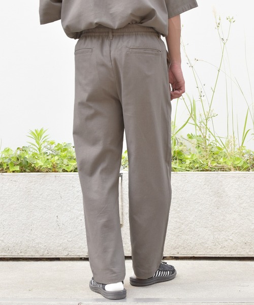 PairPair（ペアペア）の「リネンワイドパンツ(セットアップ)（その他パンツ・メンズ・グレイッシュベージュ/アイボリー/ブルーグレー・FREE）」の5枚目の写真