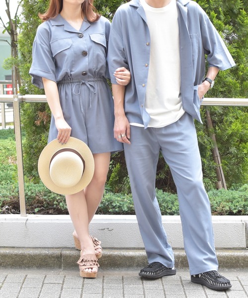 PairPair（ペアペア）の「リネンワイドパンツ(セットアップ)（その他パンツ・メンズ・グレイッシュベージュ/アイボリー/ブルーグレー・FREE）」の8枚目の写真