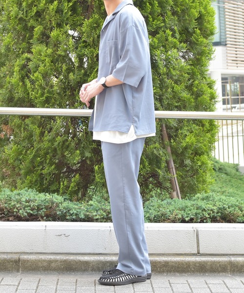 PairPair（ペアペア）の「リネンワイドパンツ(セットアップ)（その他パンツ・メンズ・グレイッシュベージュ/アイボリー/ブルーグレー・FREE）」の10枚目の写真