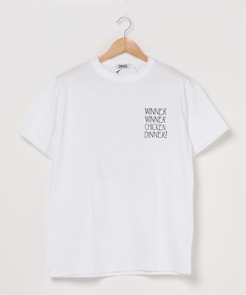 DING（ディング）の「DING/WWCD Tシャツ（Tシャツ/カットソー・レディース・ホワイト/ブラック/レッド・FREE）」の12枚目の写真