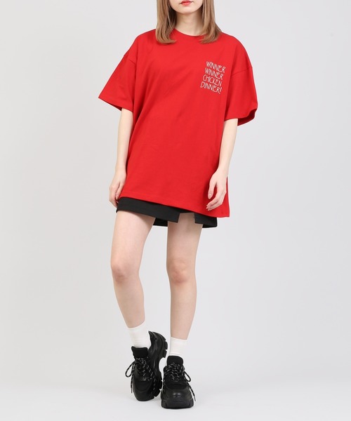 DING（ディング）の「DING/WWCD Tシャツ（Tシャツ/カットソー・レディース・ホワイト/ブラック/レッド・FREE）」の15枚目の写真