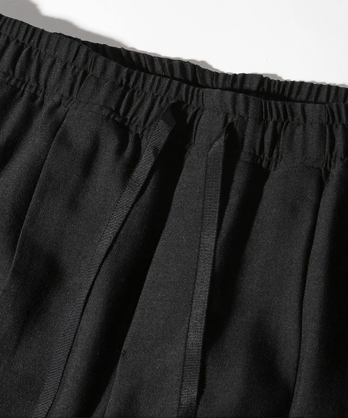 ROCK STE（ロクステ）の「noirer（ノイア） ウール混ワイドスラックスパンツ（スラックス・メンズ・ブラック・M/L）」の14枚目の写真