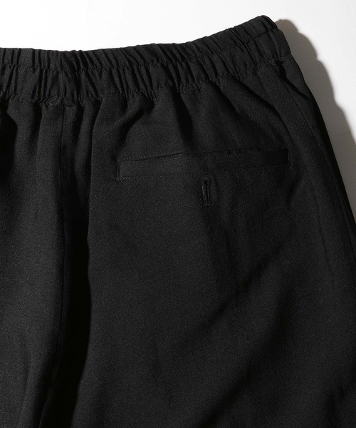 ROCK STE（ロクステ）の「noirer（ノイア） ウール混ワイドスラックスパンツ（スラックス・メンズ・ブラック・M/L）」の3枚目の写真