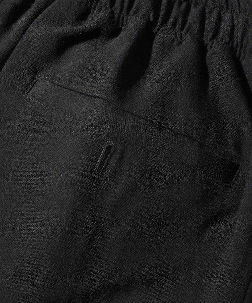 ROCK STE（ロクステ）の「noirer（ノイア） ウール混ワイドスラックスパンツ（スラックス・メンズ・ブラック・M/L）」の4枚目の写真