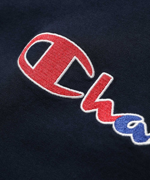 Champion(チャンピオン)の「チャンピオンロゴT(Tシャツ/カットソー・メンズ・ホワイト/ブラック/ネイビー・L/M)」の9枚目の写真