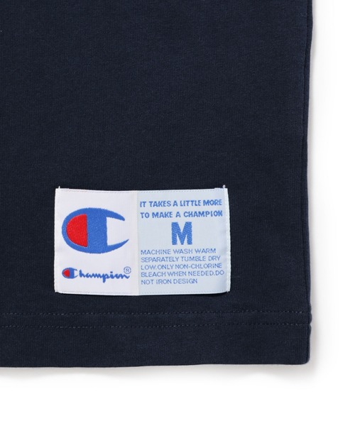 Champion(チャンピオン)の「チャンピオンロゴT(Tシャツ/カットソー・メンズ・ホワイト/ブラック/ネイビー・L/M)」の12枚目の写真