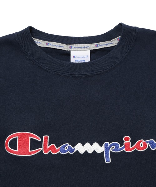 Champion(チャンピオン)の「チャンピオンロゴT(Tシャツ/カットソー・メンズ・ホワイト/ブラック/ネイビー・L/M)」の14枚目の写真