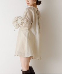 Chico | コットンレースギャザーブラウス(シャツ/ブラウス)