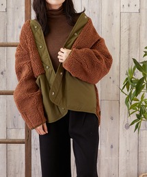 【TONE SELECT WEAR】切替ボアJKコート(MI)