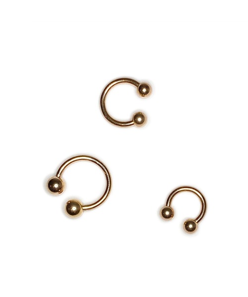 MORPH(モルフ)の「MORPH モルフ CCB ボディーピアス 14ゲージ 6mm~12mm(ピアス(片耳用)・レディース・ピンクゴールド・10/12/6/8)」の1枚目の写真