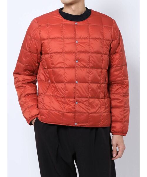 格安saleスタート高評価 のdown ダウンジャケット コート Taion タイオン のファッション Neck ジャケット アウター Neck Crew ダウンジャケット コート Button Taion ダウンジャケット コート