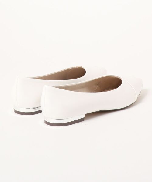 NEUE THE MARKET(ノイエザマーケット)の「ポインテッドトゥ メタルヒールパンプス/91103(パンプス・レディース・ホワイト/シルバー/ブラック・24cm/23cm/23.5cm/24.5cm/22.5cm)」の9枚目の写真