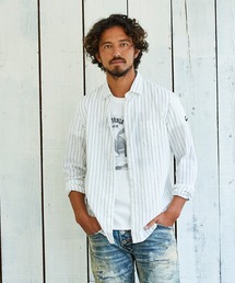 【星野源さん着用】C/LI STRIPE SHIRTS