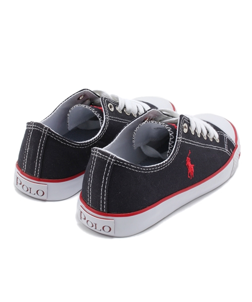 POLO RALPH LAUREN（ポロ ラルフ ローレン）の「ジュニア ポロ ラルフローレン POLO CARSON RACE iTK（スニーカー・レディース・ホワイト/ネイビー・23cm/24.5cm/24cm/23.5cm）」の5枚目の写真