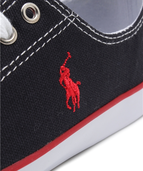 POLO RALPH LAUREN（ポロ ラルフ ローレン）の「ジュニア ポロ ラルフローレン POLO CARSON RACE iTK（スニーカー・レディース・ホワイト/ネイビー・23cm/24.5cm/24cm/23.5cm）」の8枚目の写真