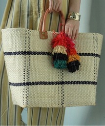 BEAMS LIGHTS | Mar Y Sol / フリンジ チャーム TOTE(トートバッグ)