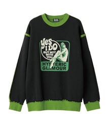 HYSTERIC GLAMOUR | YES I DO オーバーサイズスウェット(Tシャツ/カットソー)