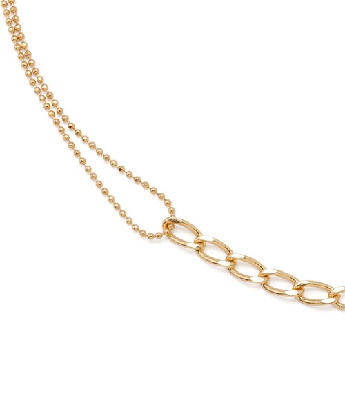 ANEMONE（アネモネ）の「コンビチェーンネックレス（ネックレス・レディース・ゴールド/シルバー・FREE）」の3枚目の写真