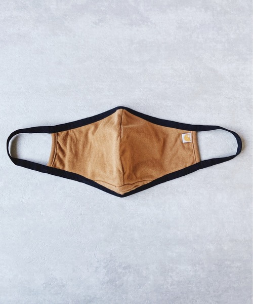 Carhartt(カーハート)の「【Carhartt(カーハート)】ファッションマスク Cotton Blend Ear Loop Face Mask(マスク・メンズ・ライトグレー/ブラウン/ブラック・FREE)」の7枚目の写真