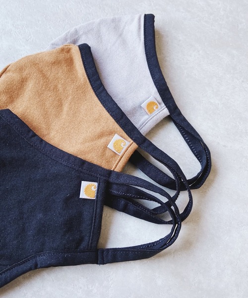 Carhartt(カーハート)の「【Carhartt(カーハート)】ファッションマスク Cotton Blend Ear Loop Face Mask(マスク・メンズ・ライトグレー/ブラウン/ブラック・FREE)」の10枚目の写真