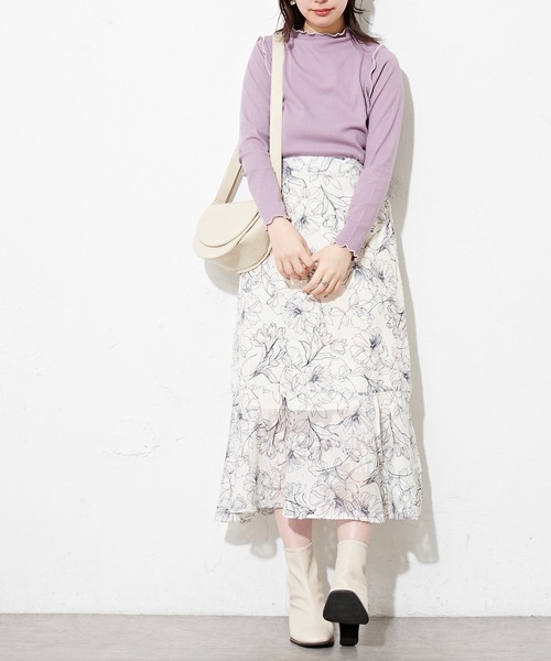 natural couture（ナチュラルクチュール）の「エコバッグ入れパス付きハーフムーンバッグ（ショルダーバッグ・レディース・アイボリー/ダークブラウン/ベージュ/ミント・FREE）」の13枚目の写真