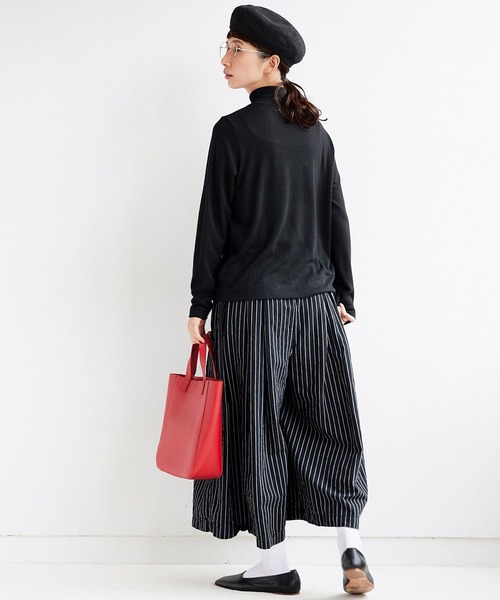 Sunny clouds（サニークラウズ）の「サニークラウズ　ぼわっと麻パン（その他パンツ・レディース・ブラック/ベージュ・MEDIUM/LARGE/X-LARGE/XX-LARGE/NM）」の21枚目の写真