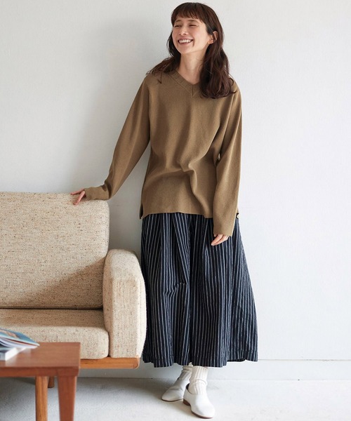 Sunny clouds（サニークラウズ）の「サニークラウズ　ぼわっと麻パン（その他パンツ・レディース・ブラック/ベージュ・MEDIUM/LARGE/X-LARGE/XX-LARGE/NM）」の9枚目の写真