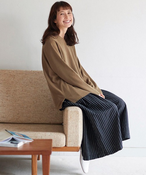 Sunny clouds（サニークラウズ）の「サニークラウズ　ぼわっと麻パン（その他パンツ・レディース・ブラック/ベージュ・MEDIUM/LARGE/X-LARGE/XX-LARGE/NM）」の5枚目の写真