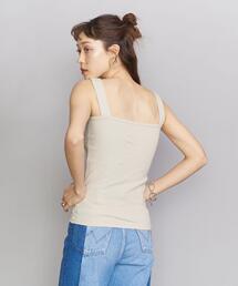 BEAUTY&YOUTH UNITED ARROWS | BY テレコリブワイドストラップタンクトップ(タンクトップ)