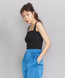 BEAUTY&YOUTH UNITED ARROWS | BY テレコリブワイドストラップタンクトップ(タンクトップ)