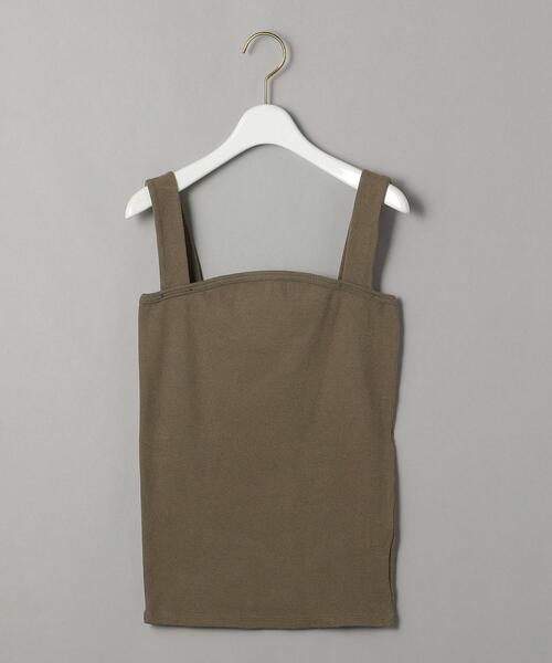BEAUTY&YOUTH UNITED ARROWS(ビューティーアンドユースユナイテッドアローズ)の「BY テレコリブワイドストラップタンクトップ(タンクトップ・レディース・ブラック/オリーブ/ナチュラル/コバルトブルー/ブラウン/オレンジ系その他・FREE)」の18枚目の写真