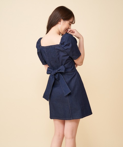 MIIA バックリボンワンピース♡ MIIA（ミーア）の「バックリボンマキシワンピース（ワンピース