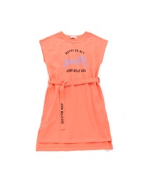 JENNI belle | 【WEB限定】ベルト付きフレンチスリーブワンピ(ワンピース)