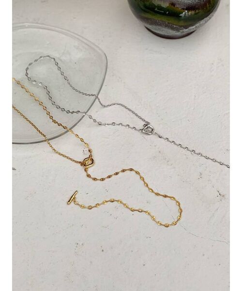 Ungrid(アングリッド)の「ロングデザインネックレス(ネックレス・レディース・シルバー/ゴールド・FREE)」の7枚目の写真