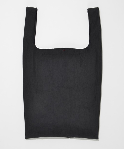 SUPERTHANKS（スーパーサンクス）の「【SUPERTHANKS】HAVE A NICE DAY! ECO BAG（エコバッグ/サブバッグ・レディース・ホワイト/ブラック・FREE）」の4枚目の写真