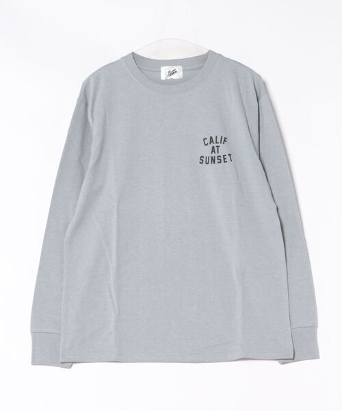 NO WAY（ノーウェイ）の「/Bl/バックプリント長袖Tシャツ クルーネック（Tシャツ/カットソー・メンズ・ホワイト/ブラック/ベージュ/グレー・MEDIUM/LARGE）」の4枚目の写真